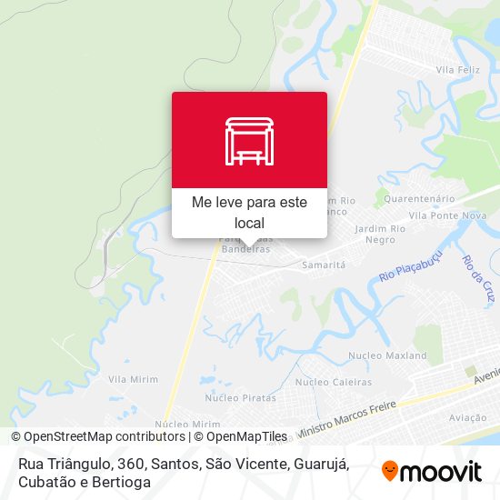 Rua Triângulo, 360 mapa