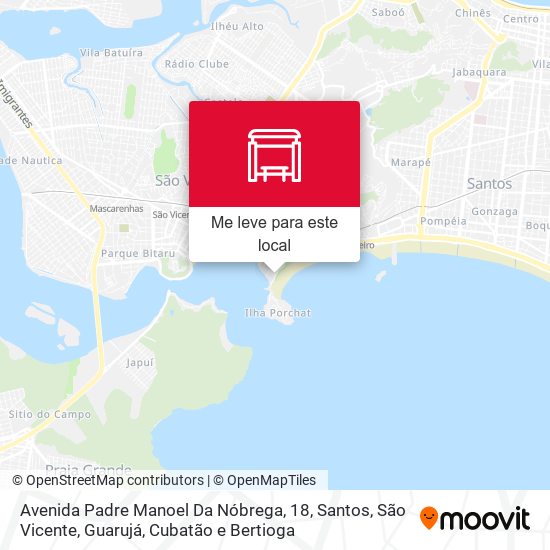 Avenida Padre Manoel Da Nóbrega, 18 mapa