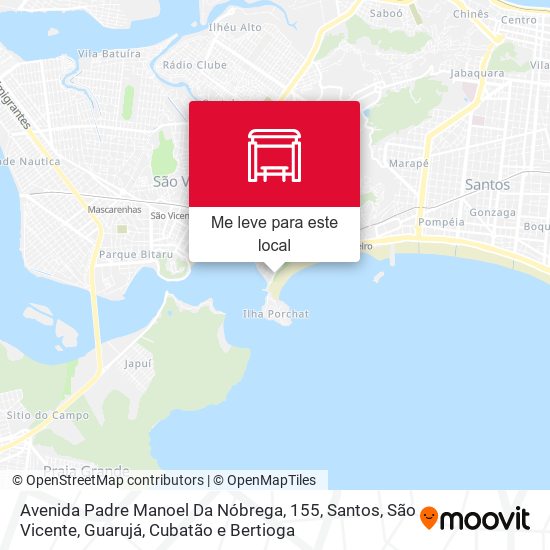 Avenida Padre Manoel Da Nóbrega, 155 mapa