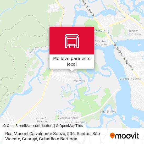 Rua Manoel Calvalcante Souza, 506 mapa