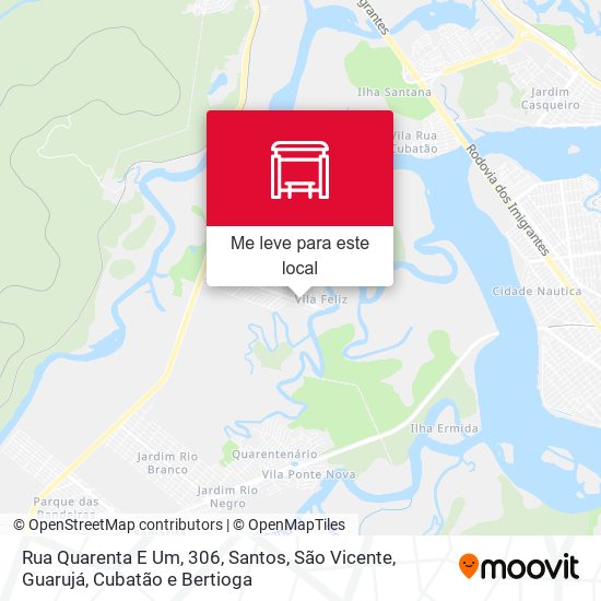 Rua Quarenta E Um, 306 mapa