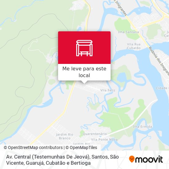 Av. Central (Testemunhas De Jeová) mapa