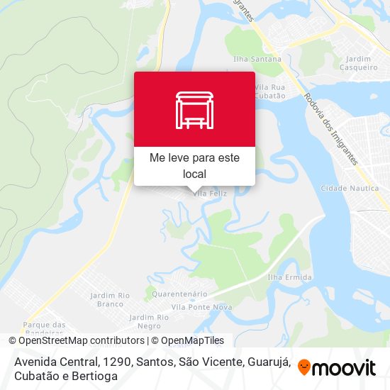 Avenida Central, 1290 mapa