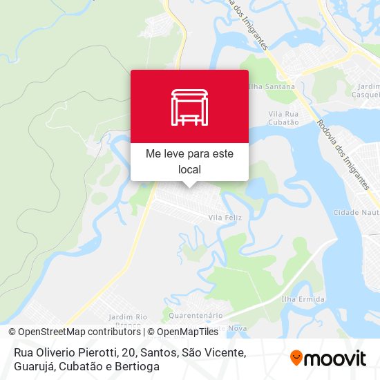Rua Oliverio Pierotti, 20 mapa