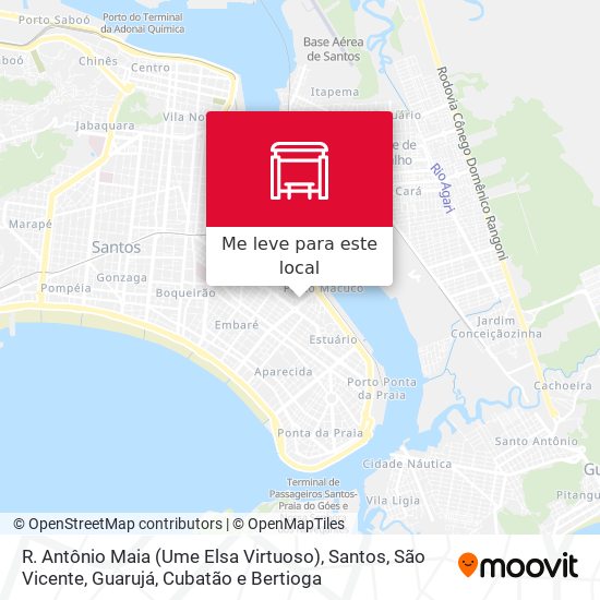 R. Antônio Maia (Ume Elsa Virtuoso) mapa