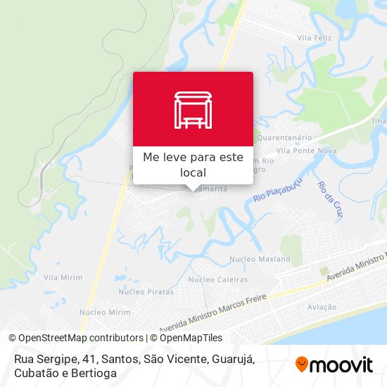 Rua Sergipe, 41 mapa