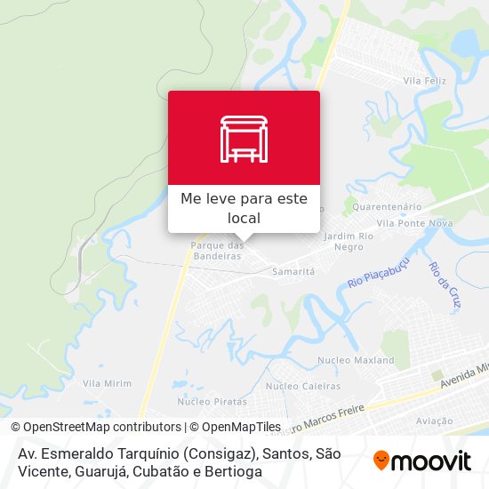 Av. Esmeraldo Tarquínio (Consigaz) mapa