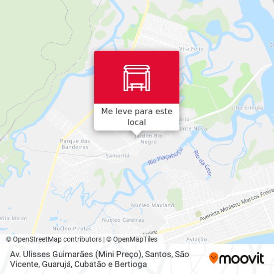 Av. Ulisses Guimarães (Mini Preço) mapa