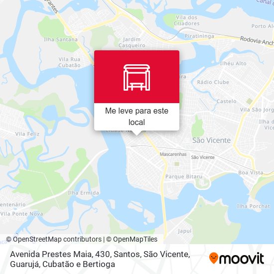 Avenida Prestes Maia, 430 mapa