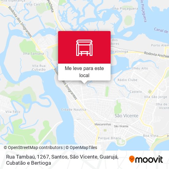 Rua Tambaú, 1267 mapa
