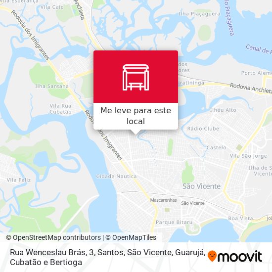 Rua Wenceslau Brás, 3 mapa