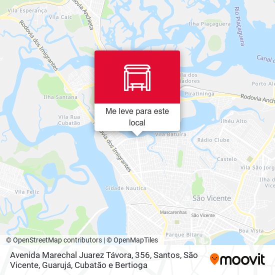 Avenida Marechal Juarez Távora, 356 mapa
