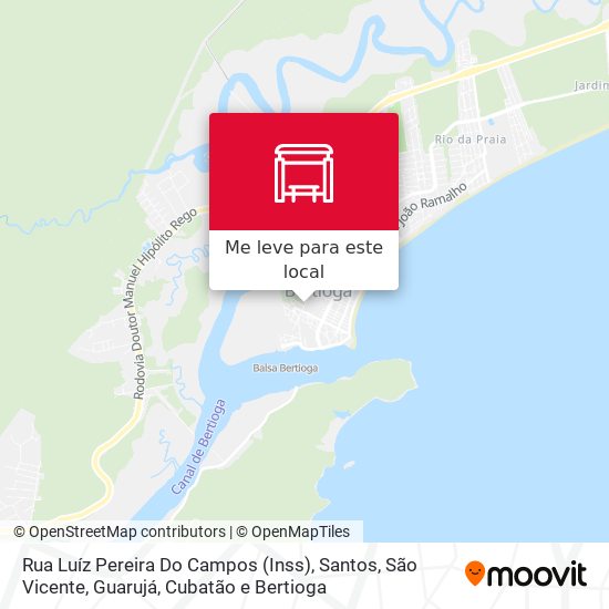 Rua Luíz Pereira Do Campos (Inss) mapa