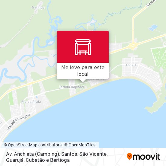 Av. Anchieta (Camping) mapa