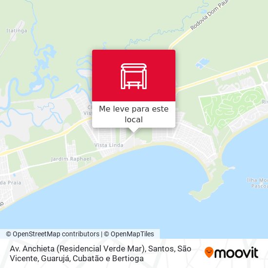 Av. Anchieta (Residencial Verde Mar) mapa