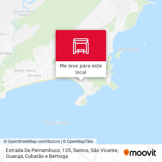 Estrada De Pernambuco, 135 mapa