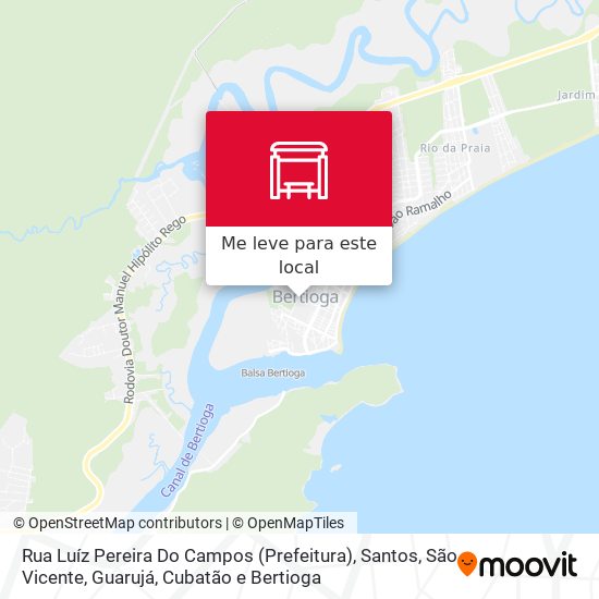 Rua Luíz Pereira Do Campos (Prefeitura) mapa