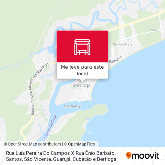 Rua Luíz Pereira Do Campos X Rua Ênio Barbato mapa