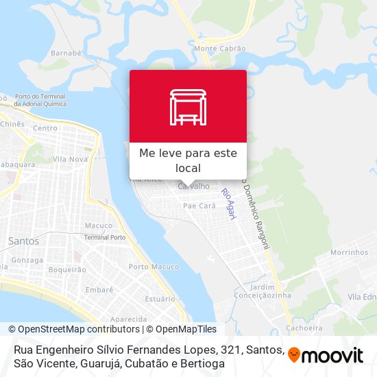 Rua Engenheiro Sílvio Fernandes Lopes, 321 mapa