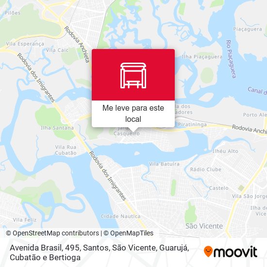Avenida Brasil, 495 mapa