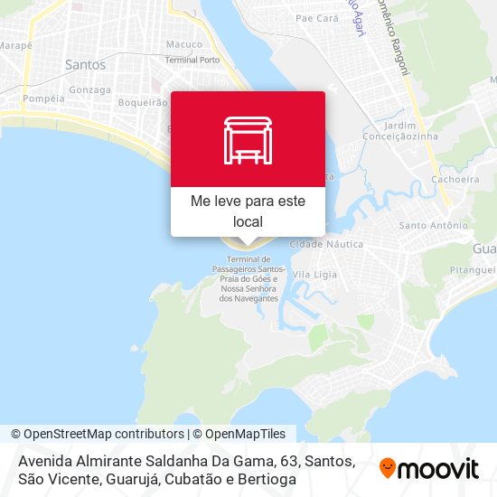 Avenida Almirante Saldanha Da Gama, 63 mapa