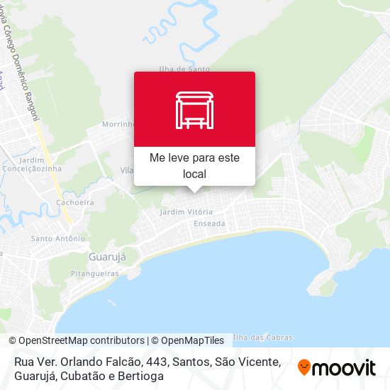 Rua Ver. Orlando Falcão, 443 mapa
