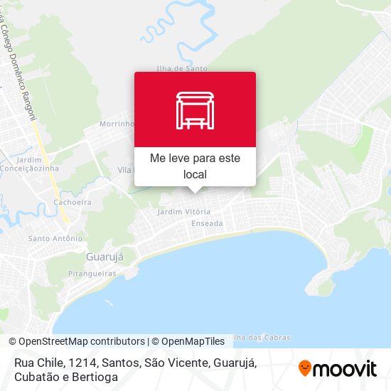 Rua Chile, 1214 mapa