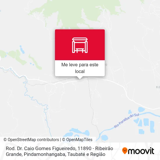 Rod. Dr. Caio Gomes Figueiredo, 11890 - Ribeirão Grande, Pindamonhangaba mapa