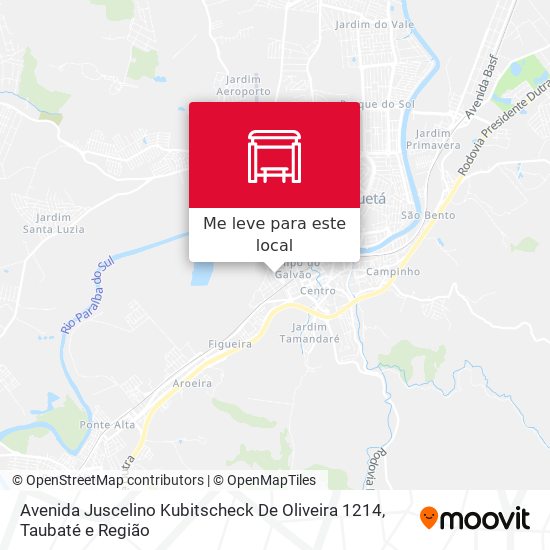 Avenida Juscelino Kubitscheck De Oliveira 1214 mapa