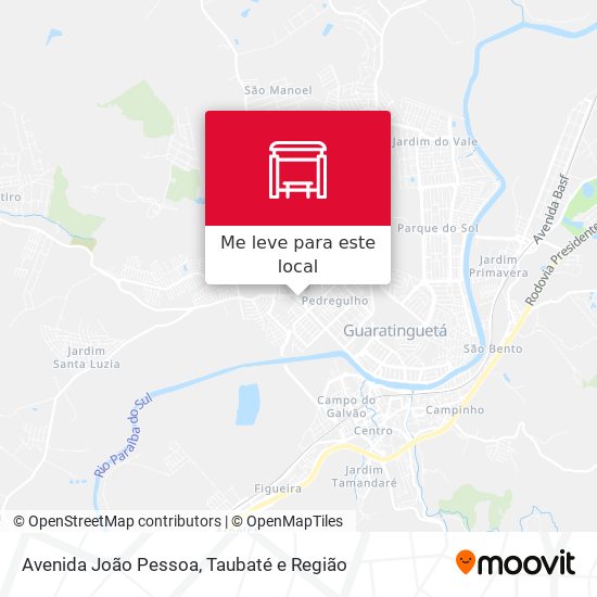 Avenida João Pessoa mapa