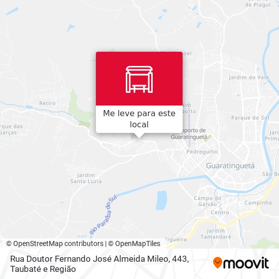 Rua Doutor Fernando José Almeida Mileo, 443 mapa