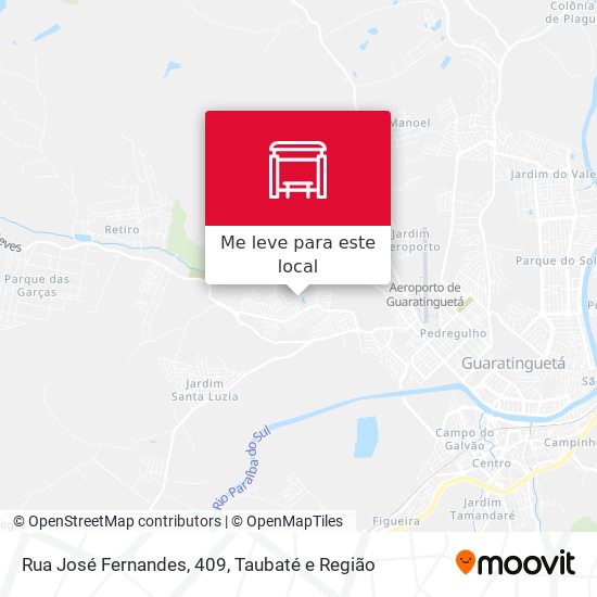 Rua José Fernandes, 409 mapa