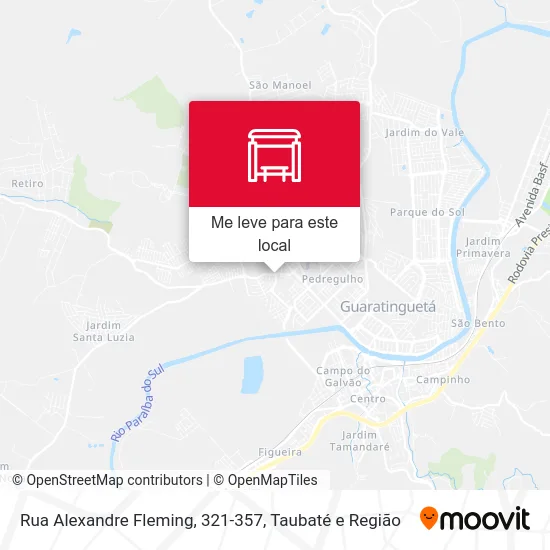 Rua Alexandre Fleming, 321-357 mapa