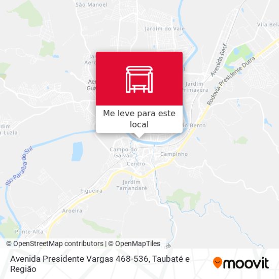 Avenida Presidente Vargas 468-536 mapa