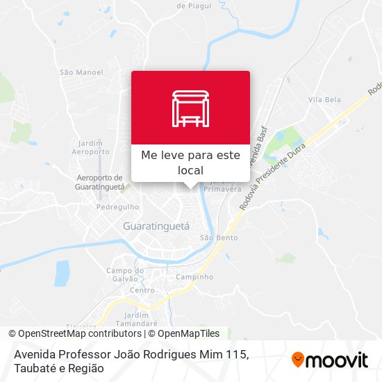 Avenida Professor João Rodrigues Mim 115 mapa