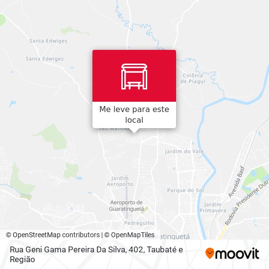 Rua Geni Gama Pereira Da Silva, 402 mapa