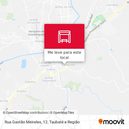 Rua Gastão Meireles, 12 mapa