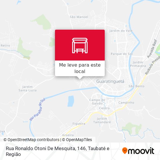 Rua Ronaldo Otoni De Mesquita, 146 mapa