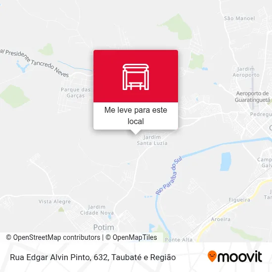 Rua Edgar Alvin Pinto, 632 mapa