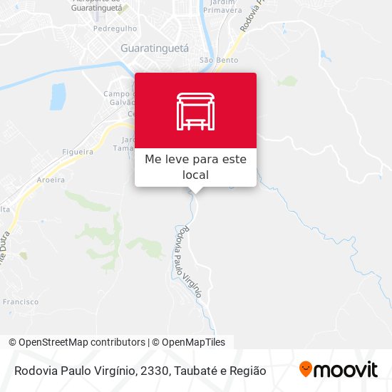 Rodovia Paulo Virgínio, 2330 mapa