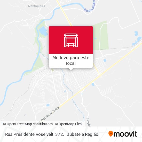 Rua Presidente Roselvelt, 372 mapa