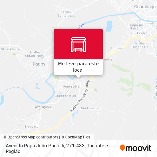 Avenida Papa João Paulo Ii, 271-433 mapa
