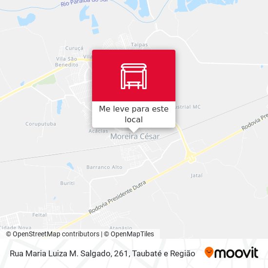 Rua Maria Luiza M. Salgado, 261 mapa