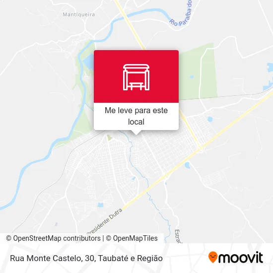 Rua Monte Castelo, 30 mapa