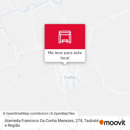 Alameda Francisco Da Cunha Menezes, 278 mapa