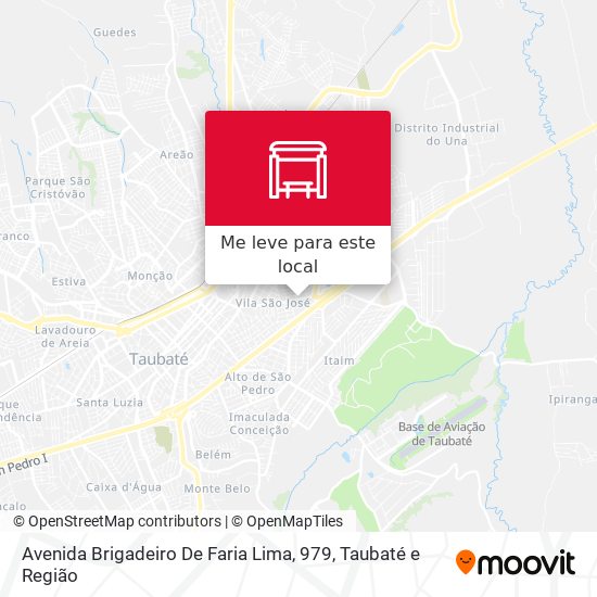 Avenida Brigadeiro De Faria Lima, 979 mapa