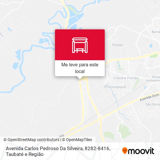 Avenida Carlos Pedroso Da Silveira, 8282-8416 mapa