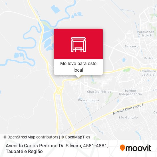 Avenida Carlos Pedroso Da Silveira, 4581-4881 mapa