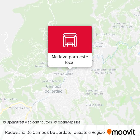 Rodoviária De Campos Do Jordão mapa