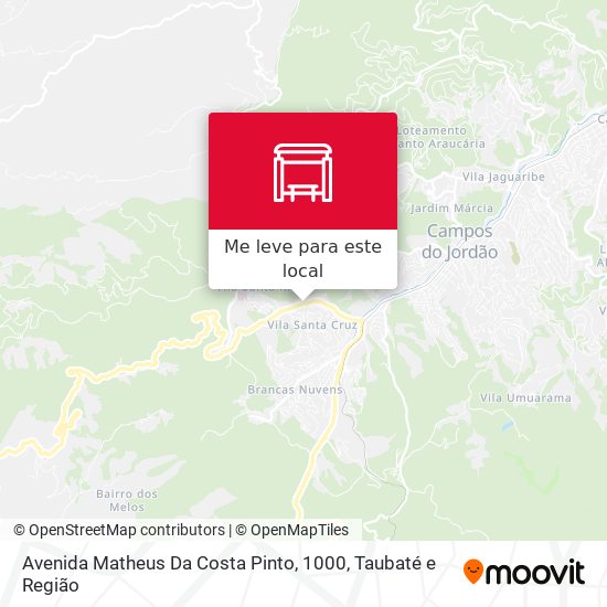 Avenida Matheus Da Costa Pinto, 1000 mapa